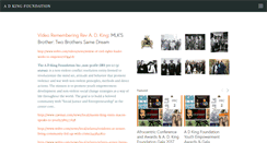 Desktop Screenshot of adkingfoundation.com