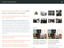 Tablet Screenshot of adkingfoundation.com